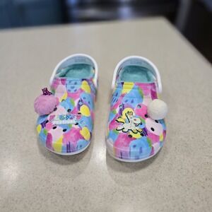 Crocs Pixar Fuzzy Fun Clogs  fluffy Festival Unicorn Poms